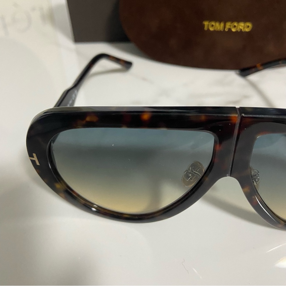 Tom Ford Brown Gradient Sunglasses - Picture 3 of 9